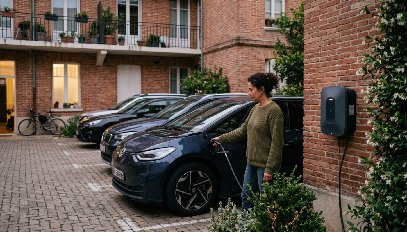 Bornes de recharge individuelles : un atout discret pour la mobilité verte en copropriété