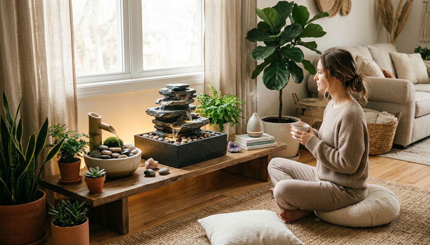 Comment créer une ambiance zen avec des fontaines d'intérieur ?